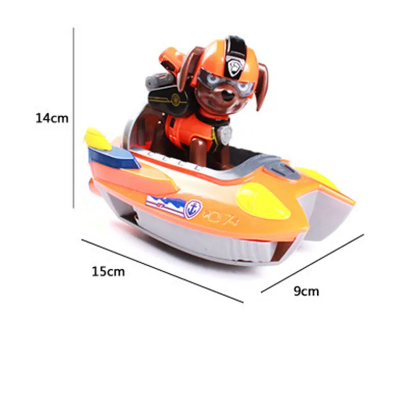 Paw Patrol Car Toys Marine Style Deformation Dog Ferry Separable Anime Toys PVC Action Figure Model Patrulla Canina Toy Children