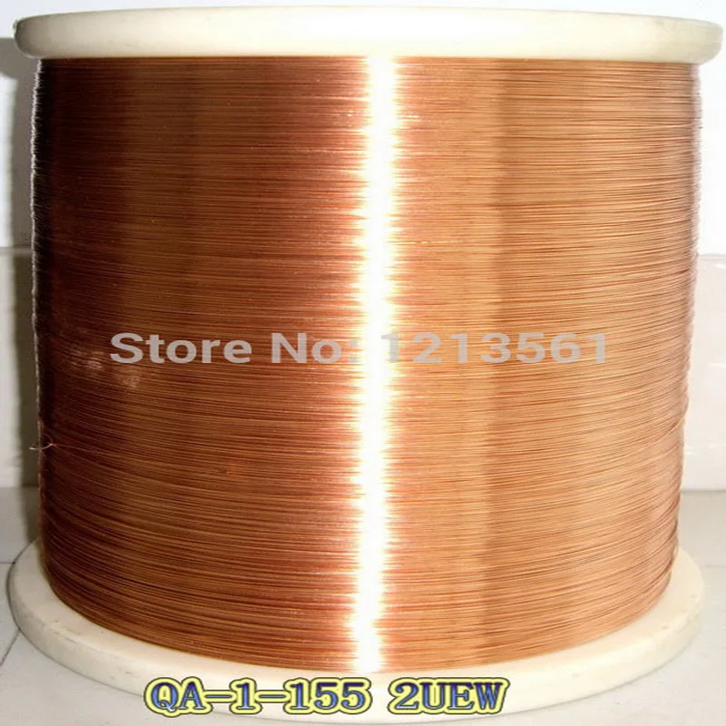 

0.8mm *50m / pcs QA-1-155 2UEW Polyurethane enameled Wire Copper Wire enameled Repair