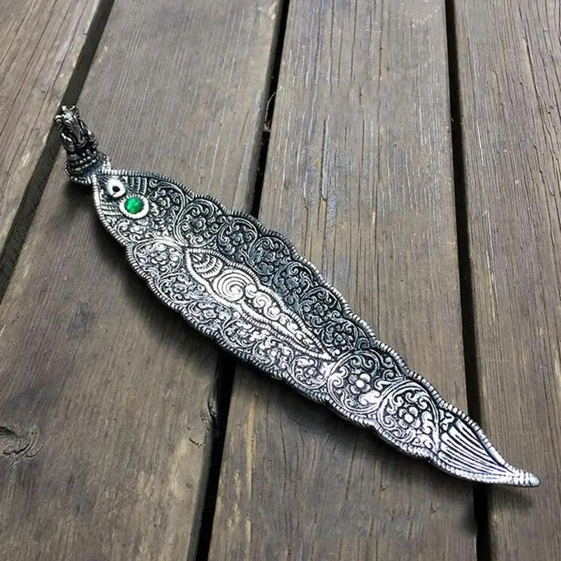 

Ceramic Inserted Incense Burner Incense Holder Seat Tibetan Silver Based Ceramic Sticks Censer Furnace Buddah Crafts Home Decor
