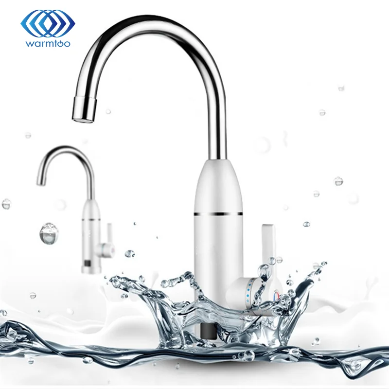 

AU Plug Instant Electric Faucet Taps Fast Heating Cold Hot Mixer LED Display Bathroom Electric Water Heaters 3000W Household