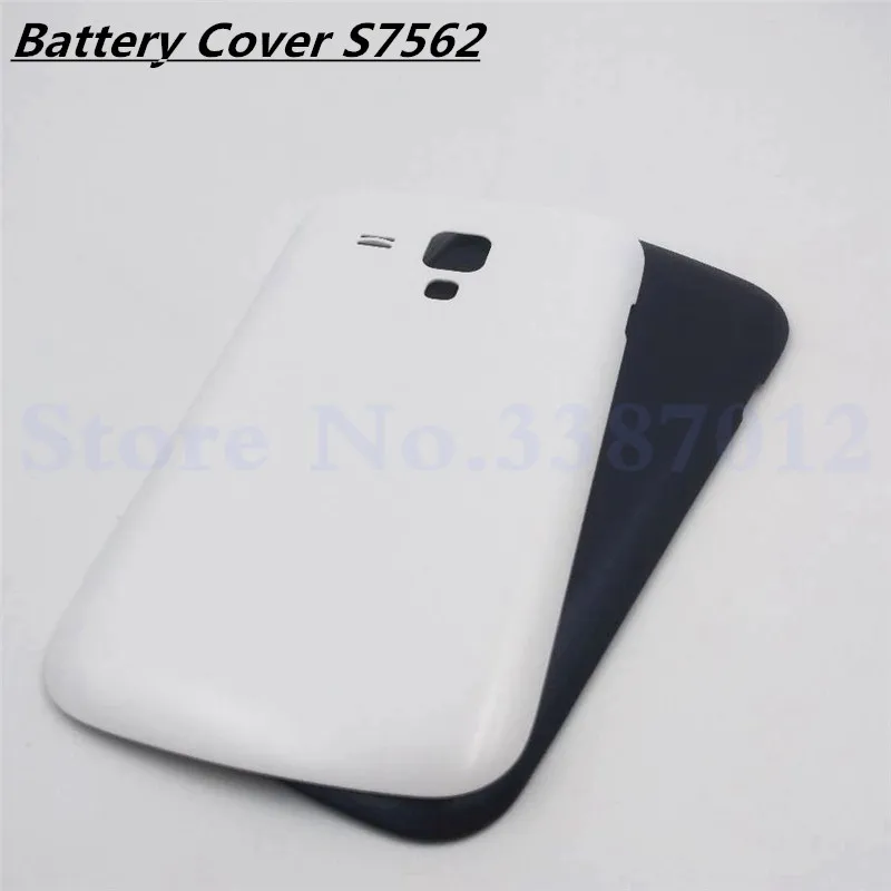 Замена S7562 Задняя крышка корпуса для Samsung Galaxy Trend Duos батареи|back housing|housing coverbattery for