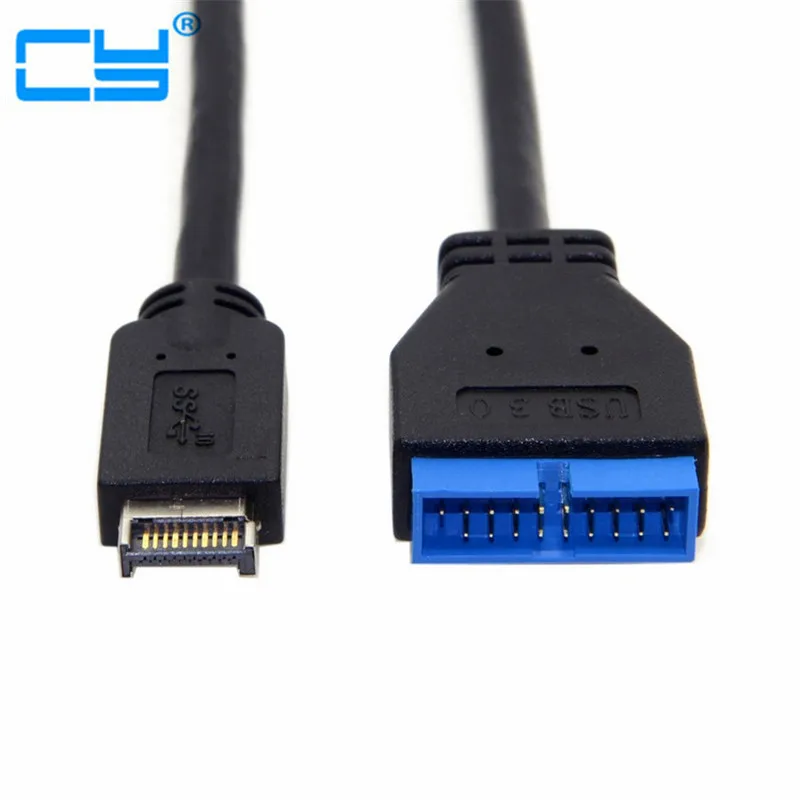 Удлинительный кабель для материнской платы ASUS USB 3 1 type c MINI 20 pin разъем на переднюю