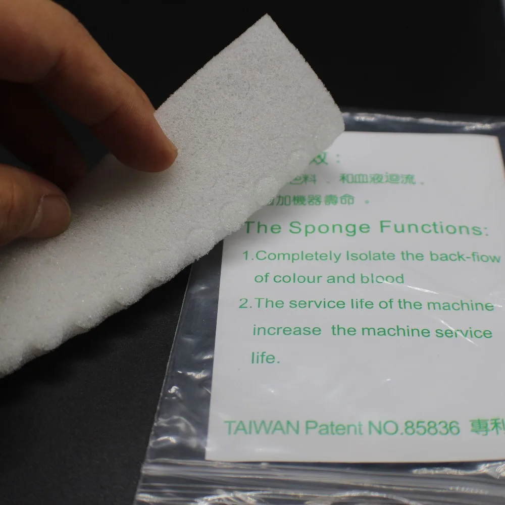 Нарезка губки для перманентного макияжа гигантская машина нанесения татуировок