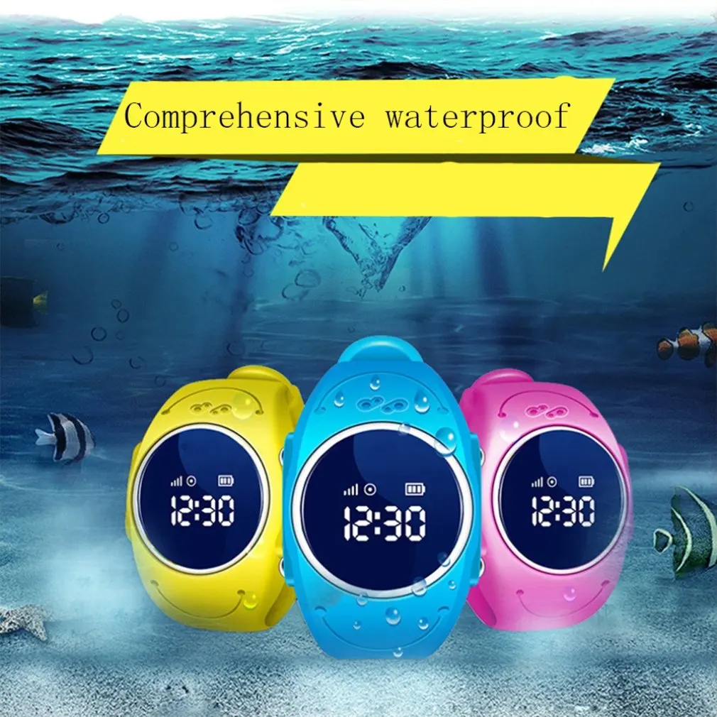 

Q520S Smart Child Watch GPS Wifi Tracker SOS Help Anti Lost Monitor Phone Call Wristwatch Waterproof Sport Watch