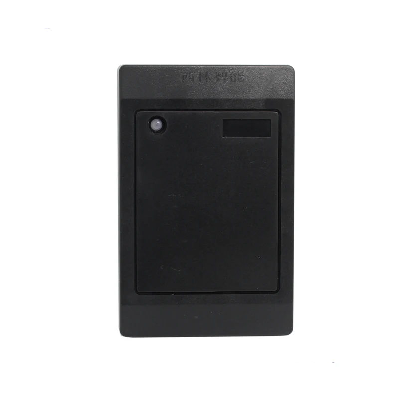 Waterproof two color 125Khz / 13.56mhz EM RFID Reader WG26 / 34 Card Key fob Reader for Access Control System - Color: ID black color