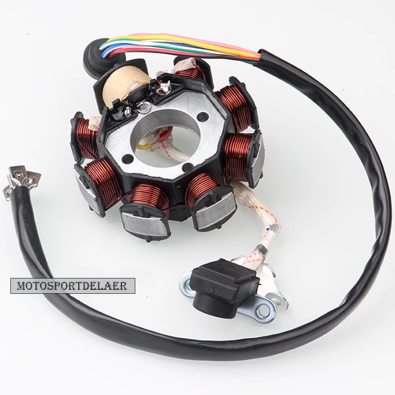 

Motocross ATV ATV accessories CG125-8 150 250CC 8 Pole Coil Ignition Magneto Stator