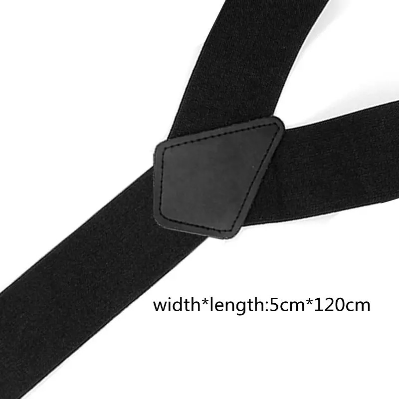 AEbone 50 мм черный Suspensorio Masculino подтяжки для женщин для мужчин брюки с тяжелым клип мотобрюки защита для колена Bretels Mannen 120 см Sus11