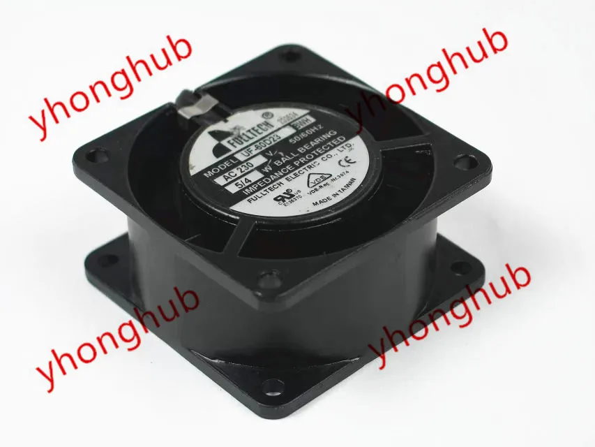 Построй город UF60D23 BWH AC 230V 5/4W 2-проводной 60x60x30 мм охлаждающий вентилятор
