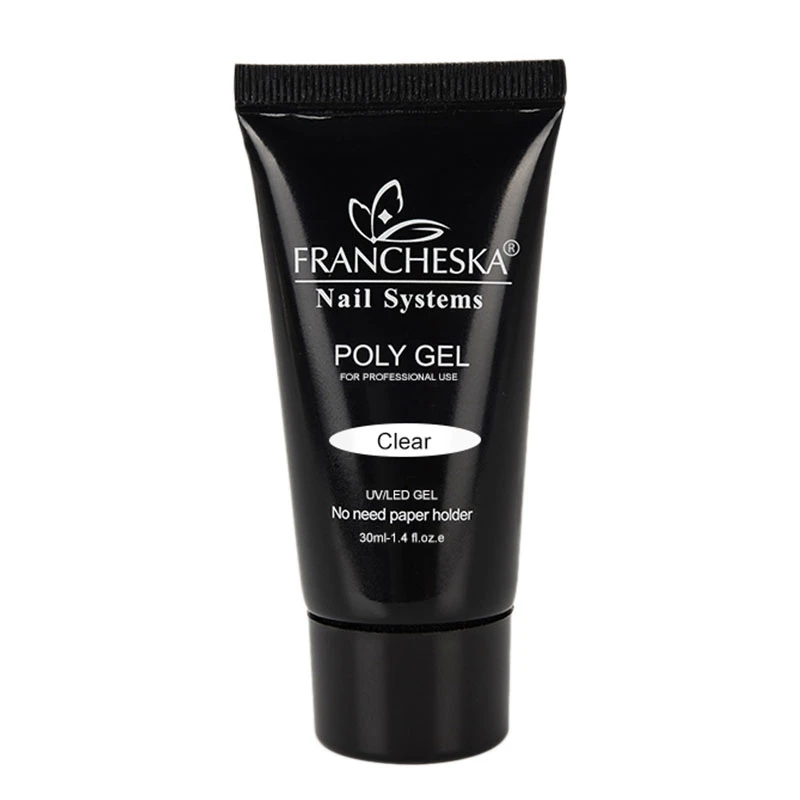 

Francheska Hot Poly Gel 100% Real Jelly Builder Finger Extension Uv Led Gel Nail Polish Varnish Polish Gel 30Ml