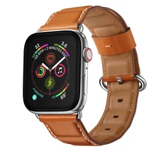 Fashion Luxury Watchband For Apple Watch Series 1 2 3 4 40mm 44mm Band For Apple iwatch 38mm 42mm Strap Genuine Leather Bracelet