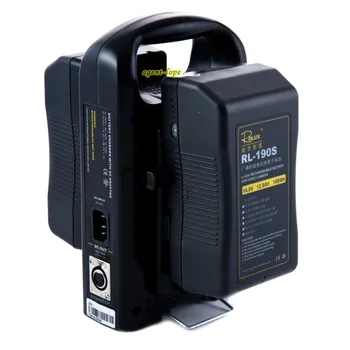

2pcs*190Wh Broadcast Li-ion Battery + 1pc* 2-channel Dual Charger Sony V-mount V-lock