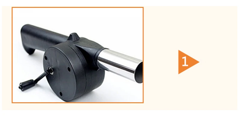 05 JDSR Manual Blower Outdoor Barbecue Fan Air Blower For Barbecue Fire Bellows Outdoor Cooking Picnic Camping Hand Crank BBQ Tools