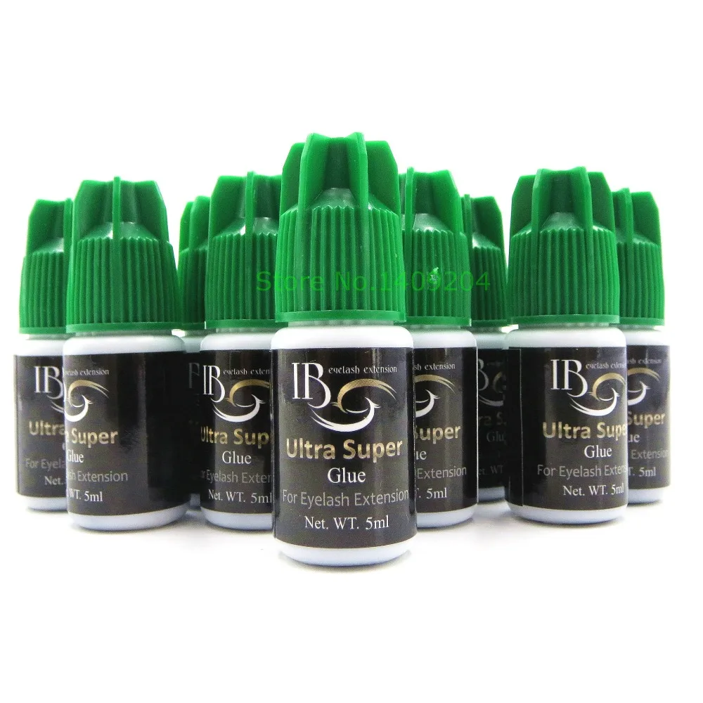 Free Shipping 10 pcs IB Ultra Super Glue Eyelash Extensions fasting dry