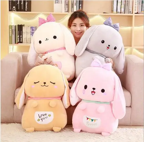 

WYZHY rabbit doll pillow plush toy sofa decoration to send friends and children gifts 40CM