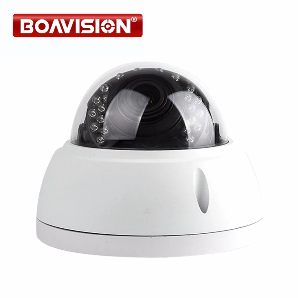 

HD 1080P 2MP Dome IP Camera POE Outdoor Vanadal-proof Night Vision IR-CUT 4x Zoom 2.8-12mm Lens Dome Network IP Camera Security