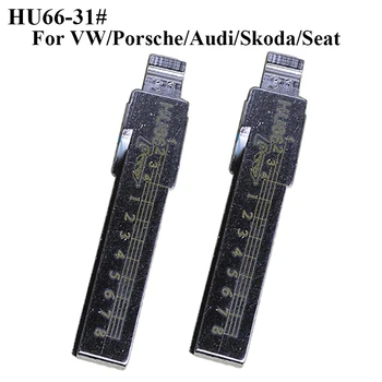 

31# HU66 Car key blade,31# universal lishi key cutter Engraved Line Key Scale Shearing Teeth Blank, Car Key Blade