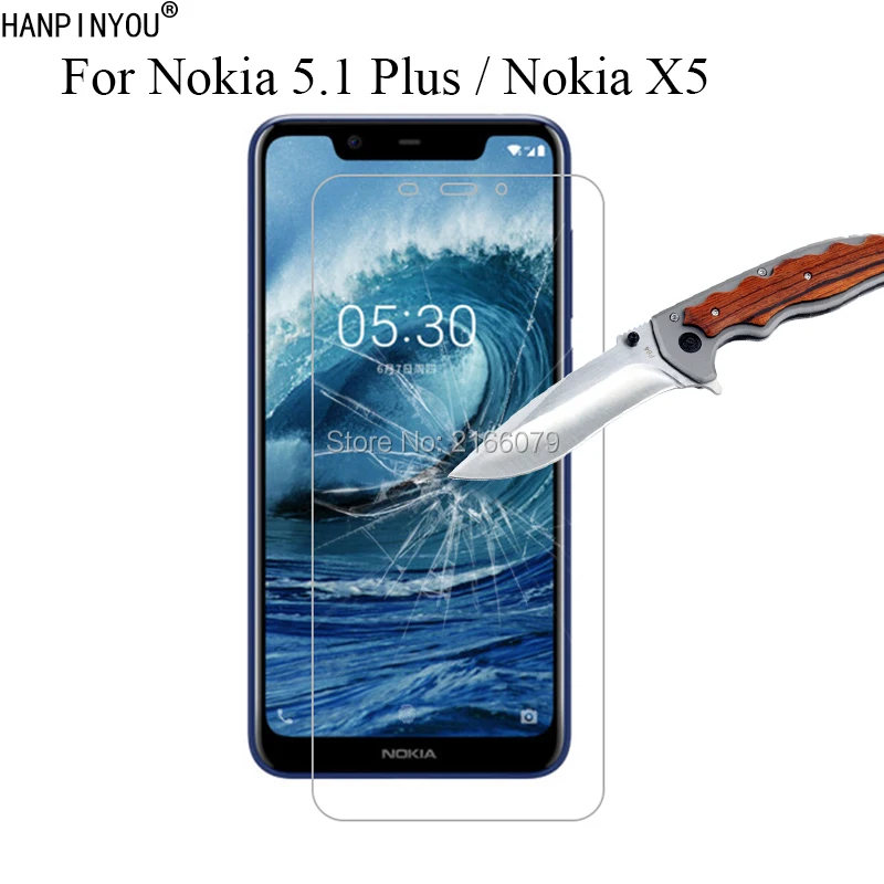 1 Pc / 2 Pcs 9H 2.5D Tempered Glass Screen Protector For Nokia 5.1 Plus / Nokia X5 5.86 1 Pc / 2 Pcs 9H 2.5D Tempered Glass Screen Protector For Nokia 5.1 Plus / Nokia X5 5.86