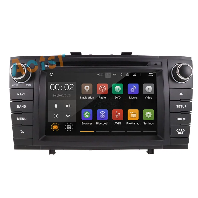 Top 7"8 Core Android 8.0 Car CD/DVD Player Stereo GPS Navigation Car Radio For Toyota Avensis T27 2009 2010 2011 2012 2013 2014 2015 6