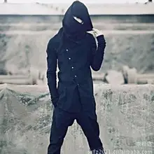 Размер лагер мужская одежда Корейская версия с высоким воротником с длинными рукавами личности Тонкий Модная рубашка/S-3XL