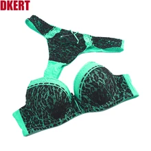 DKERT, женские комплекты бюстгальтеров, сексуальное кружевное нижнее белье, бюстгальтер, стринги, пуш-ап, бюстгальтер, трусики, комплект нижнего белья