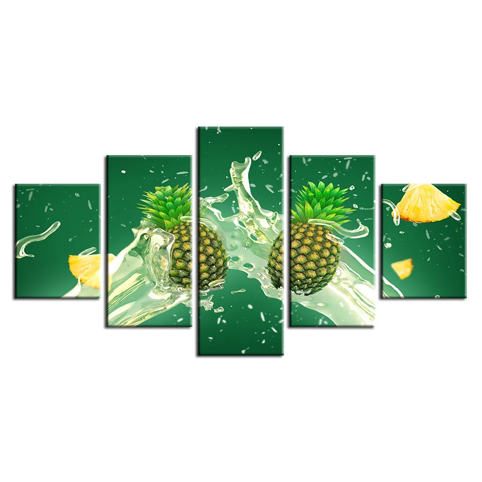 HD-Printed-Abstract-Canvas-Painting-5-Pieces-Pineapple-Fruit-Pictures-Posters-Modern-Cuadros-Decoration-Wall-Art (3)
