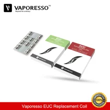(5PCS/LOT) Cigarette Electronique Core Vaporesso Ceramic EUC Coil for Vaporesso Attitude/Drizzle/Estoc/VECO Tank Vaporizer Vape