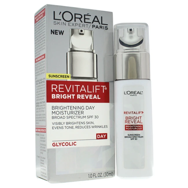 Revitalift Bright Reveal Brightening Day Moisturizer Spf 30 By L'oreal
