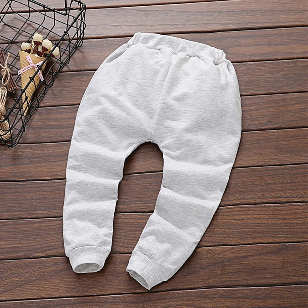 Детские штаны-шаровары с рисунком птицы и языка для маленьких мальчиков ...