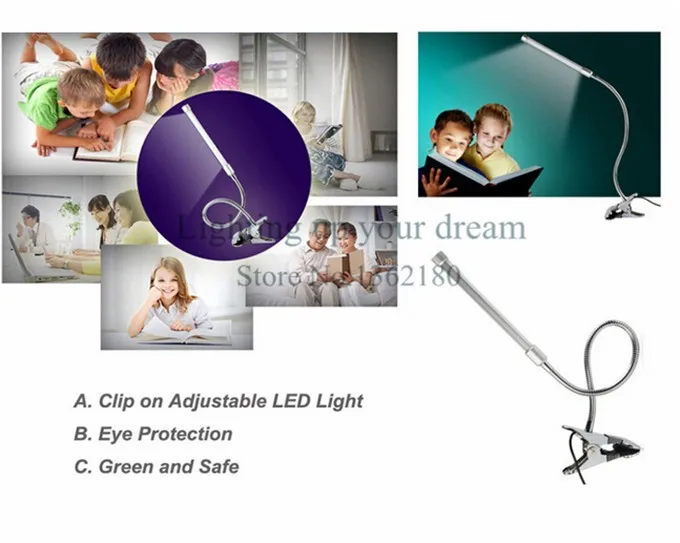 Гибкий USB или адаптер переменного тока, регулируемый светодиодный светильник с несколькими углами для детей, светильник для чтения с защитой глаз, настольная лампа, теплая, холодная, белая
