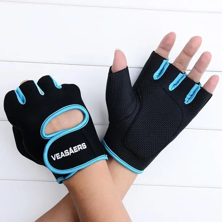 Gym Body Building Training Fitness Gloves Sports Weight Lifting Exercise Slip-Resistant Men Women Gloves