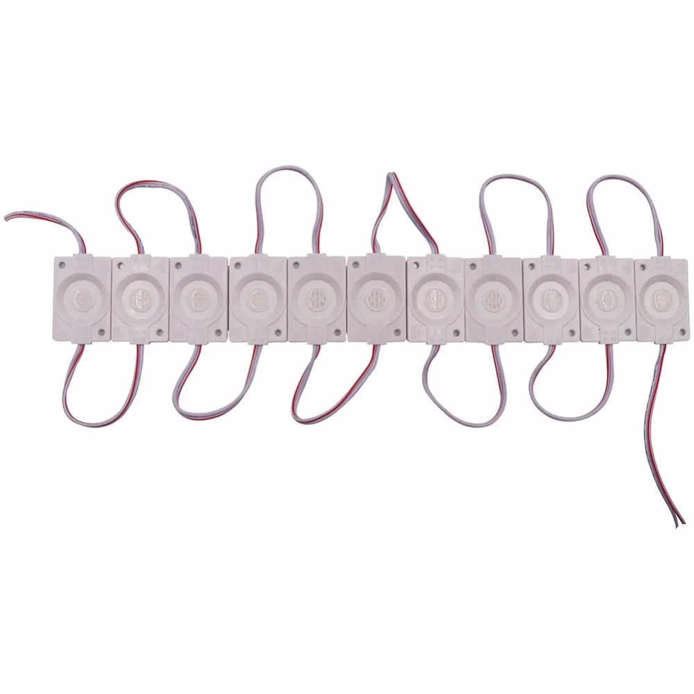 LED Light LED Strip Light LED Modules LED Module 1Pc 2.4W Ultra Bright COB LED Module light Pure/Warm White Strip Light Lamp Bead Chip diy DC 12V lighting Waterproof