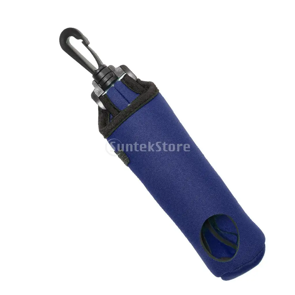 Portable Small Neoprene Golf Ball Bag Golf Tees Holder Carrying Storage Case Pouch with Swivel Waist Belt Clip - Choose Colors