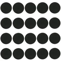 20x60 мм основы для игр пластиковые черные основы