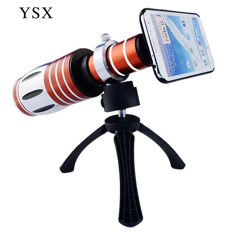Fish eye Lens 50X Optical Zoom Telephoto Telescope lenses for iphone