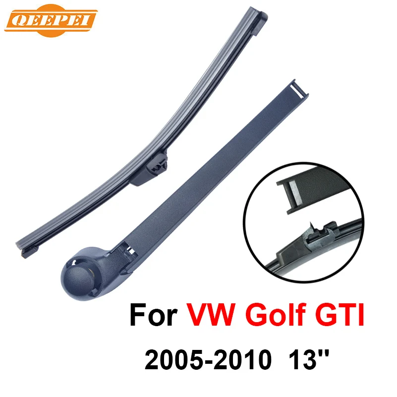 QEEPEI Rear Wiper Blade and Arm For VW Golf GTI 2005 2010 13'' 4 door