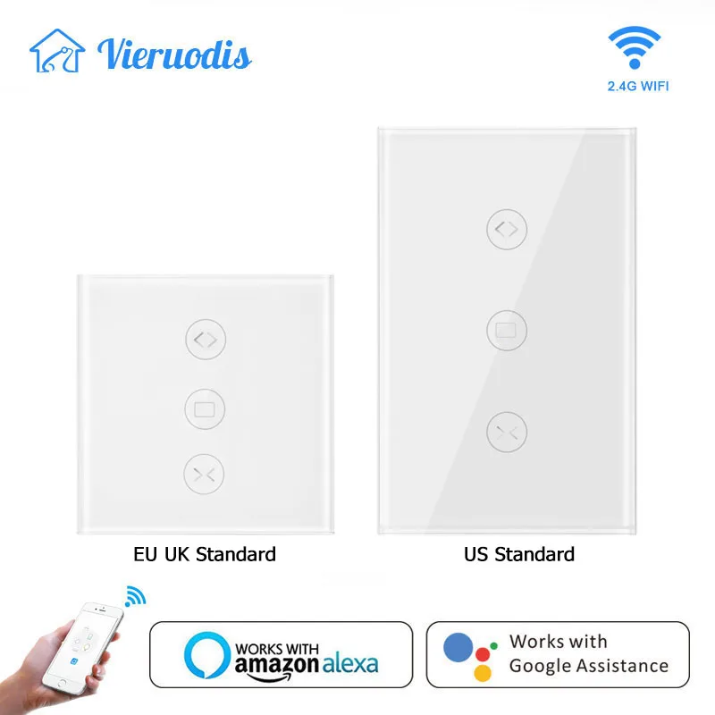 Смарт-штора Smart Life Tuya Wi-Fi с приложением электрическая моторизованная штора жалюзи