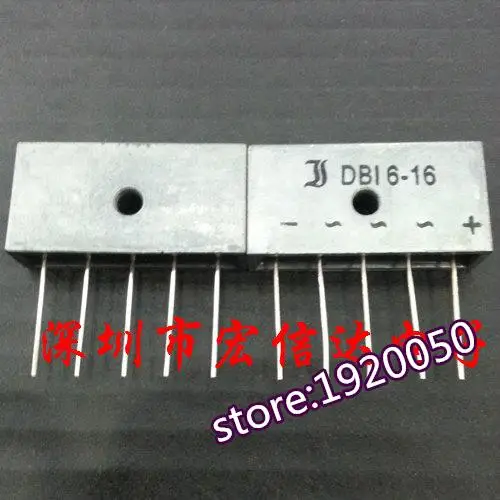 

New original imported DB16-16 ZIP5 DBI6-16 three phase rectifier bridge real map shooting