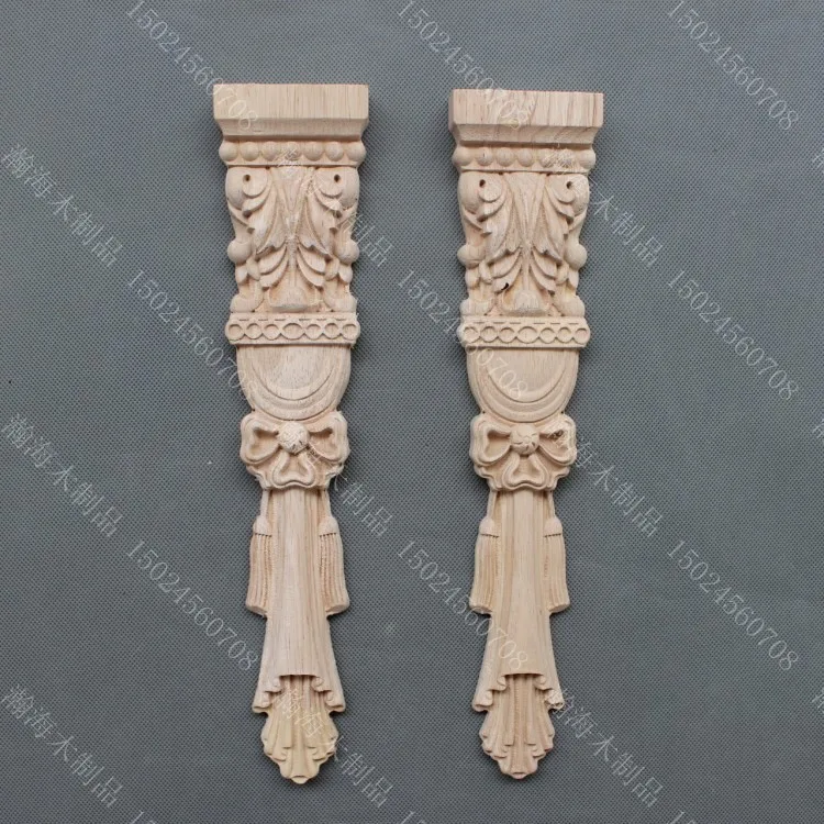 

Dongyang wood carving fashion furniture roman column decoration carved column solid wood fireplace cabinet flower