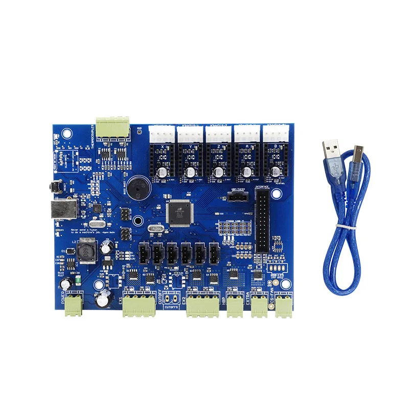

Replicator G Mighty Board with IC Atmega1280-16au/Atmega2560-16au + Cable for Makerbot 3D Printer SL@88