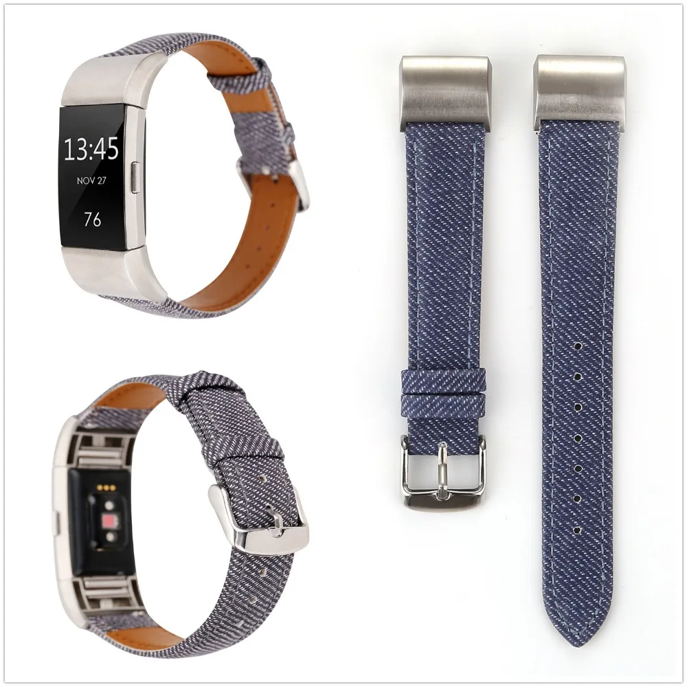 

Cowboy Genuine Leather Strap WatchBand For Fitbit charge 2 replacement bracelet wristband for Fitbit charge 2 smart watch band