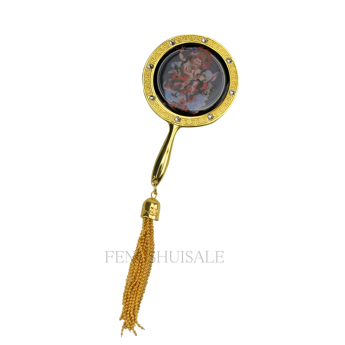 

Feng Shui White Dzambala Mirror