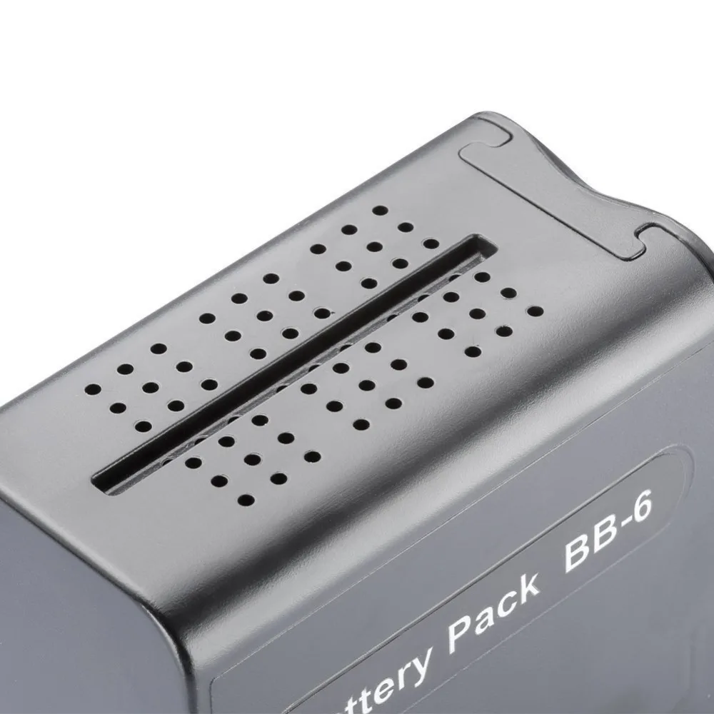 Neewer 6 шт. AA батарейный блок чехол Замена питания как NP-F970 F550 для Neewer 308C/TTV-204/Pad-22 и другой светодиодный светильник