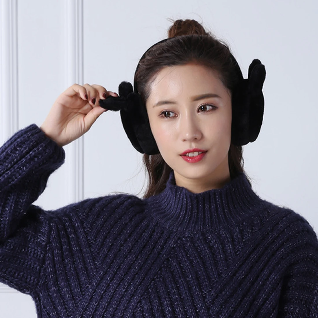 Buy Charming Winter Warm Earmuff For Women Plush Warm