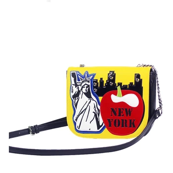 

22x16CM New York Liberty Statue Shoulder Messenger Bags Handbags A2771