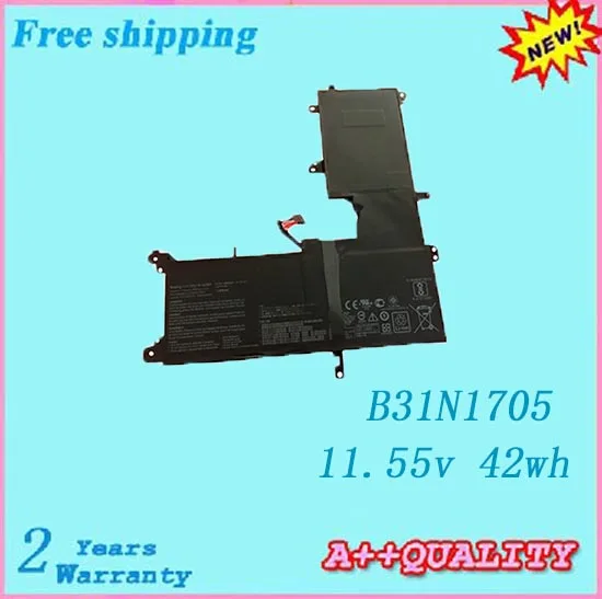 Черный Аккумулятор для ноутбука ASUS UX460UA B31N1705-1 3ICP5/57/80 батарея