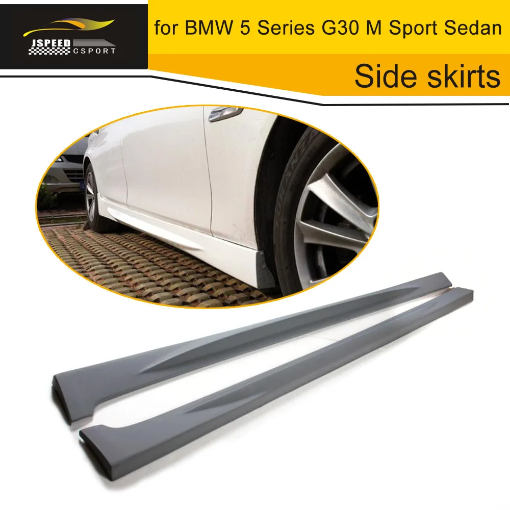 

PU Material Car Side Skirts Body Lip for BMW 5 Series F10 2000-2016