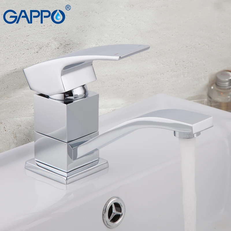 GAPPO смеситель для ванной комнаты, смеситель для раковины, хромированный латунный кран, кран для воды, смеситель для раковины, кран на бортике, краны для воды torneira