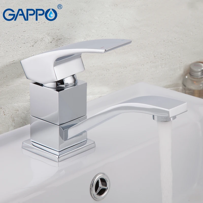 Billige GAPPO mischer waschbecken wasserhahn becken wasserhahn chrom messing wasserhahn wasser wasserhahn becken mischbatterie deck montiert wasserhähne torneira