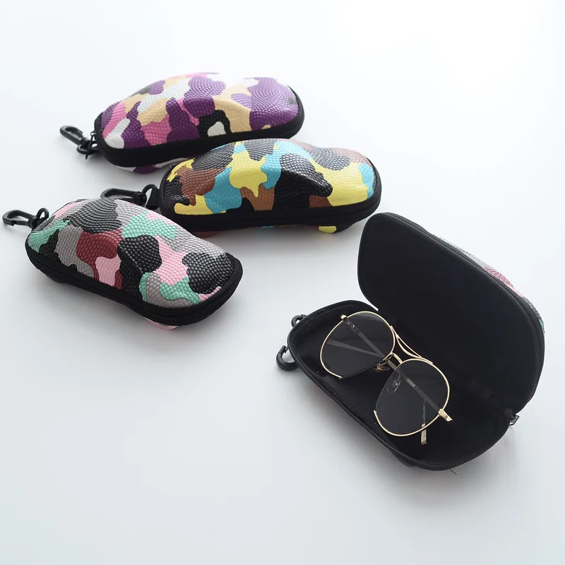 Buy 2017 Kids Sunglasses Case Cute Leopard Glasses Case Girls Boys Cartoon