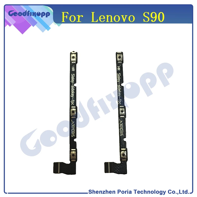 LEN035 Original 100% tested For Lenovo S90 Power on off Volume Button Up Down Key Flex Cable Ribbon Replacement Parts free shipping(2)